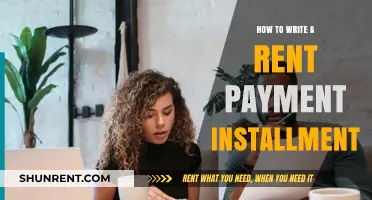 Mastering Rent Installments: A Step-by-Step Guide to Writing Payments