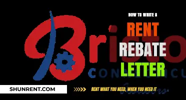 Mastering Rent Rebate Letters: Tips for Crafting a Persuasive Request