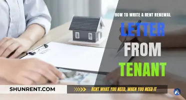 Crafting a Professional Rent Renewal Letter: Tenant's Guide to Success