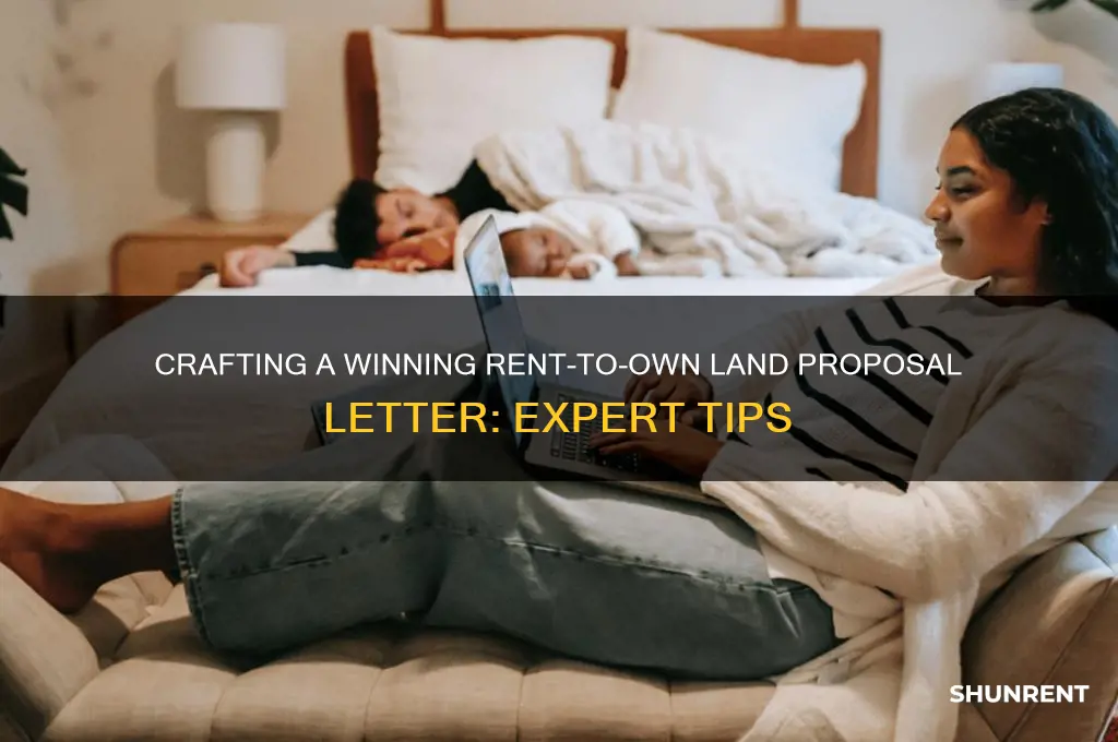 how to write a rent to own land proposal letter