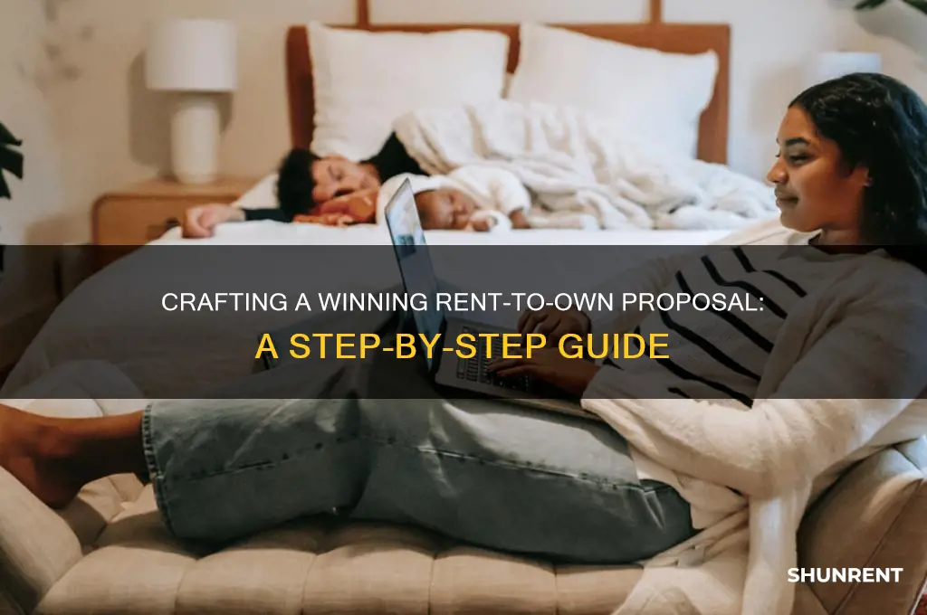 how to write a rent to own proposal