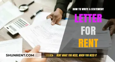 Mastering Rent Statement Letters: Essential Tips for Tenants and Landlords