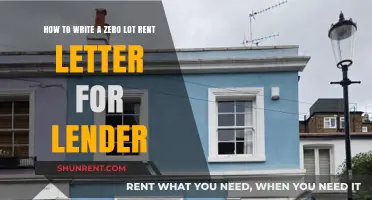 Writing a Zero Lot Rent Letter: A Guide for Lender Approval