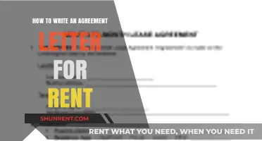 Crafting a Clear and Effective Rent Agreement Letter: A Step-by-Step Guide