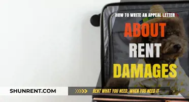 Crafting a Compelling Appeal Letter for Rent Damage Disputes