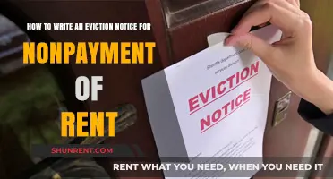Writing an Effective Eviction Notice for Nonpayment of Rent: A Guide