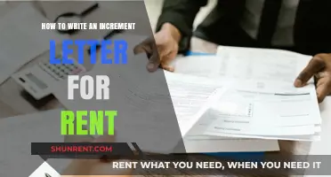 Crafting a Professional Rent Increment Letter: A Step-by-Step Guide