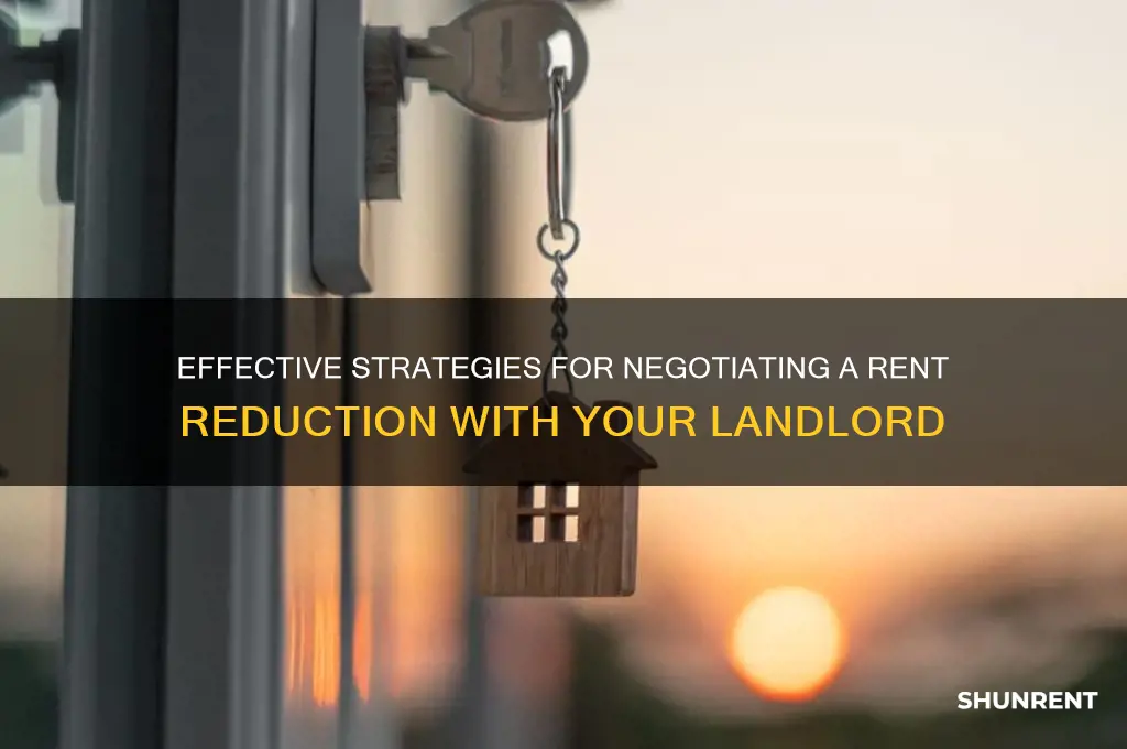 how to write asking to reduce rent