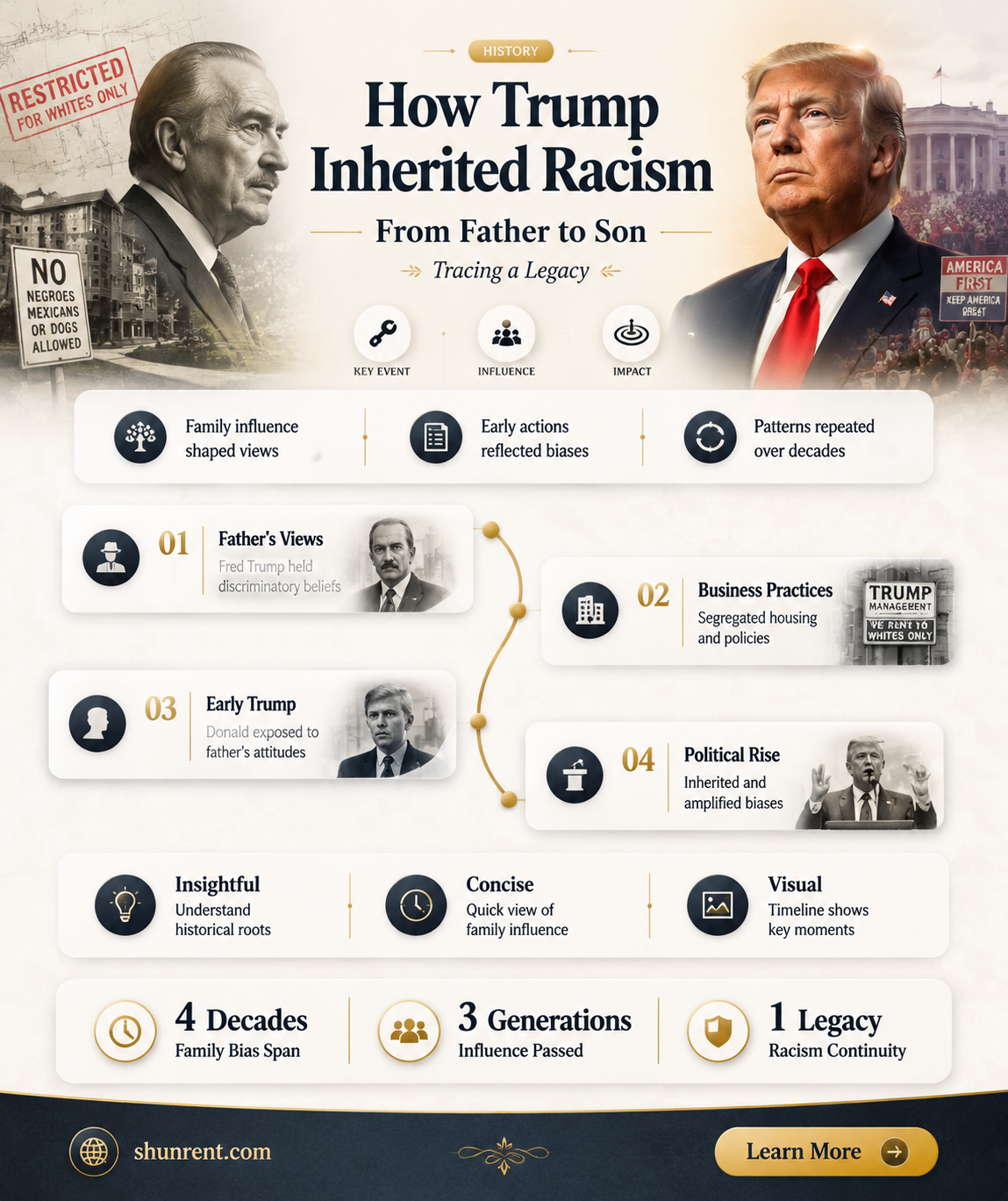 did donald trumps father refuse to rent to black people