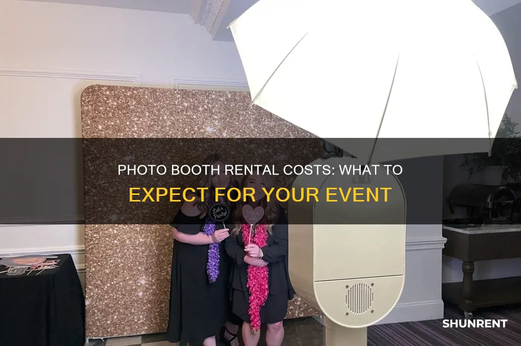 how uch does it coast to rent a photo booth