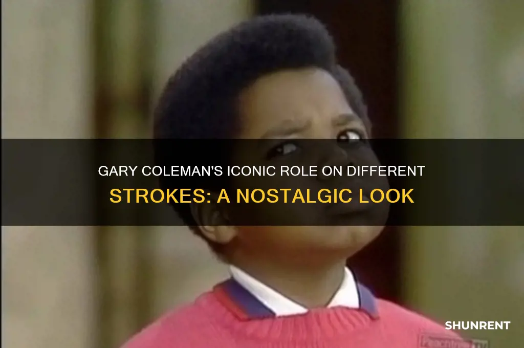 how was gary coleman on different strokes