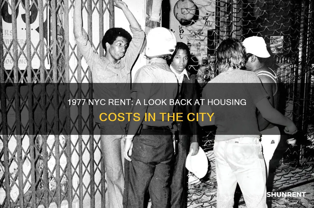 how was the rent in new york in 1977
