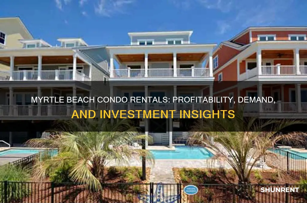 how well do condos in myrtle beach rent for
