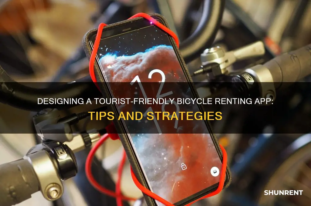 how would you design a bicycle renting app for tourists