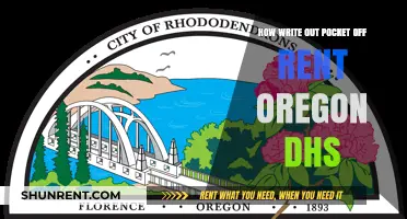 Oregon DHS Rent Assistance: How to Write Off Out-of-Pocket Expenses