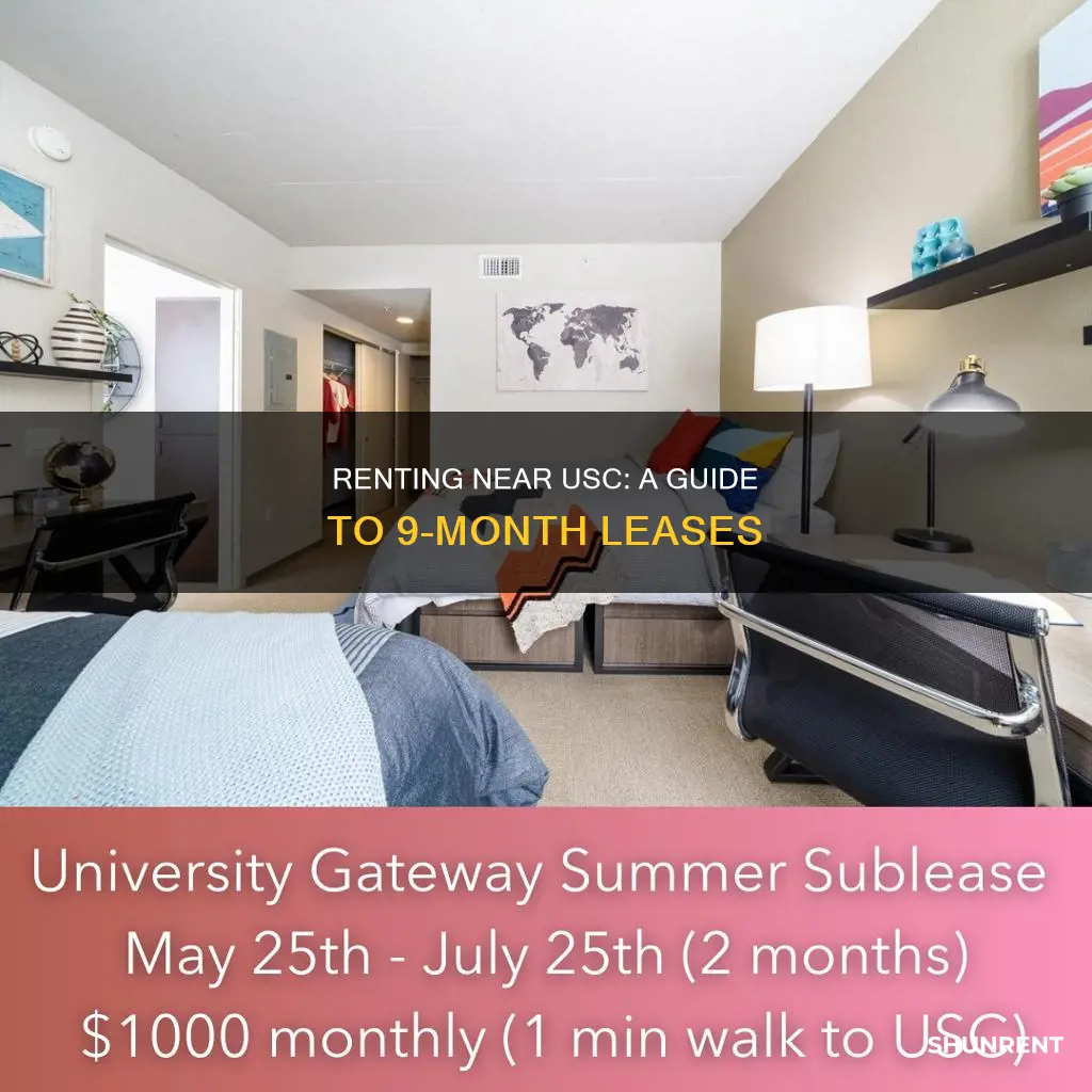 how you rent for 9 months gateway usc