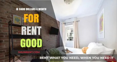 Is $600 Monthly Rent a Smart Financial Choice for You?