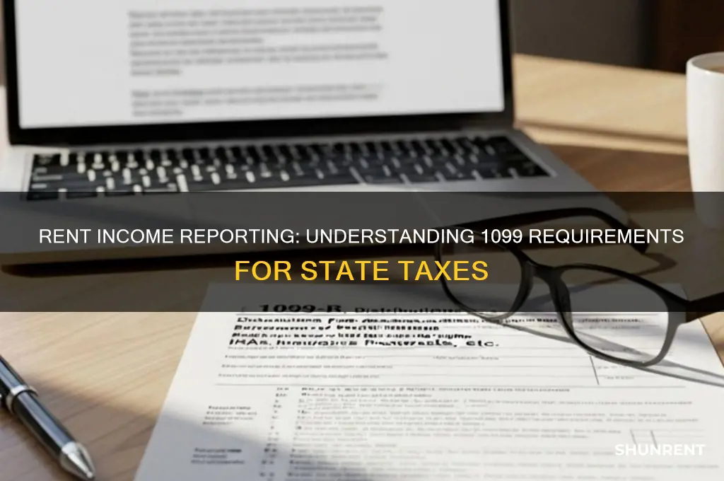 is 1099 rent to report state income