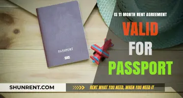 Is an 11-Month Rent Agreement Valid for Passport Verification?