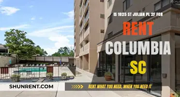 Is 1825 St Julian Pl 2F Available for Rent in Columbia, SC?