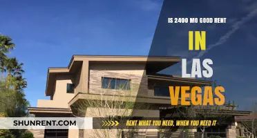 Is $2400 Monthly Rent Reasonable in Las Vegas? A Breakdown
