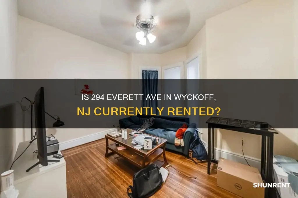 is 294 everett ave wyckoff nj rented