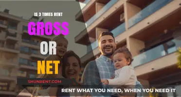 Gross or Net: Understanding the '3 Times Rent' Rule for Tenants