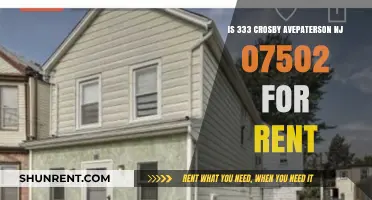 Crosby Ave Paterson NJ Rental: Is 333 Available for Rent?