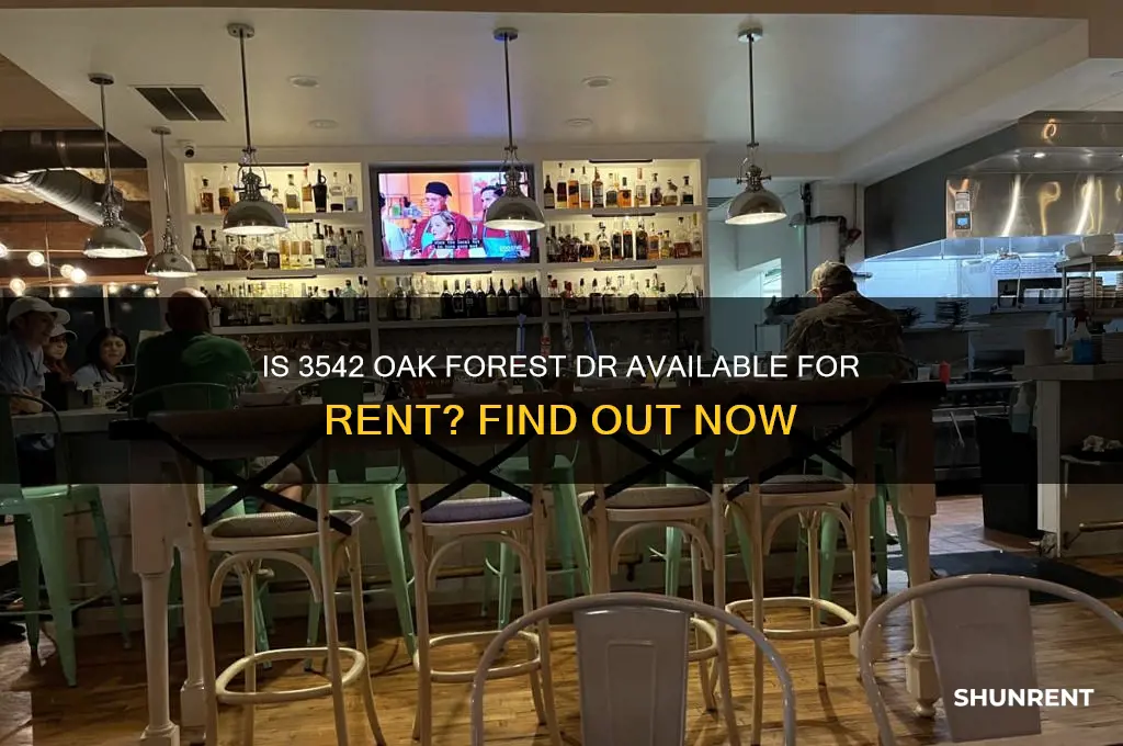 is 3542 oak forest dr for rent