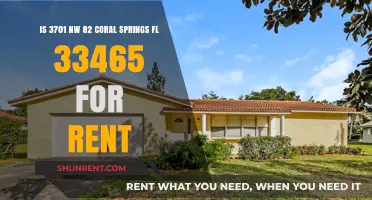 Coral Springs Rental Inquiry: 3701 NW 82nd Ave Availability Check