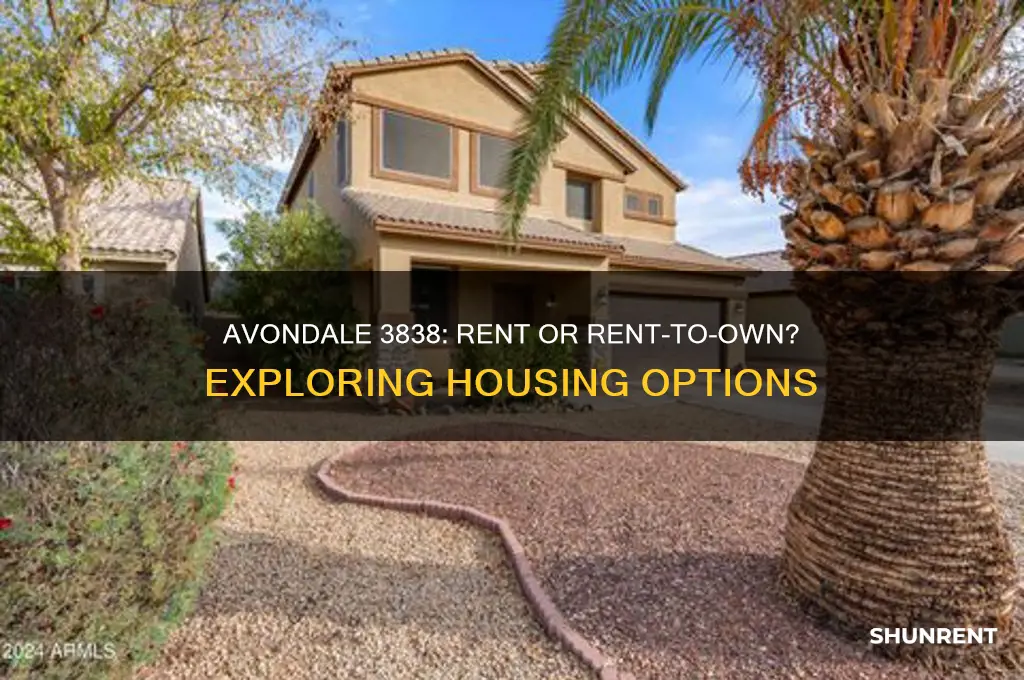 is 3838 avondale rent or rent to own