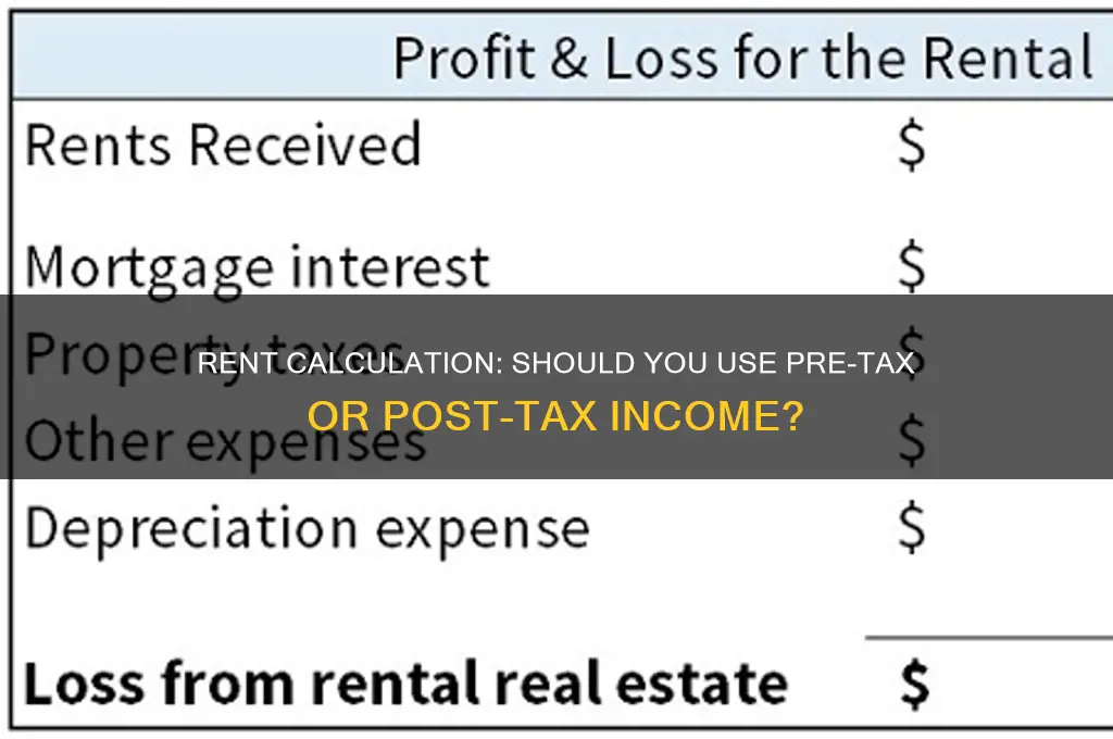 is 3x rent before or after taxes