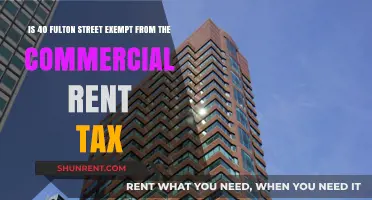 Is 40 Fulton Street Exempt from NYC's Commercial Rent Tax?