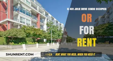 Julie Drive Condo: Occupied or Available for Rent?
