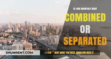 Combined or Separate: Understanding the 40x Monthly Rent Rule for Tenants