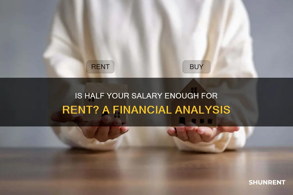 is 50 of salary ok for rent