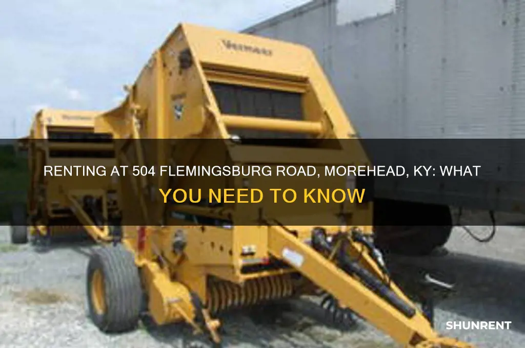 is 504 flemingsburg road morehead ky for rent