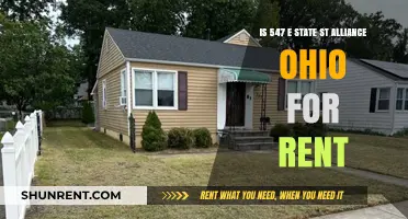 Is 547 E State St, Alliance, Ohio Available for Rent?