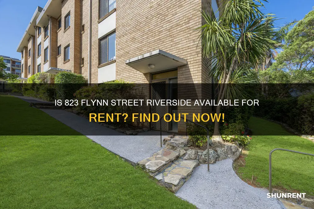 is 823 flynn street riverside for rent
