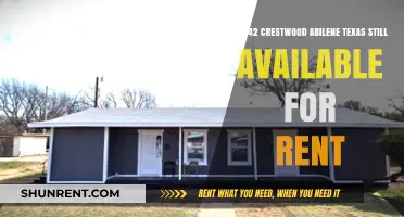 Crestwood Abilene Rental Update: Is 842 Still on the Market?