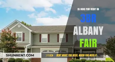 Is $900 Rent Fair for a 3-Bedroom Apartment in Albany?