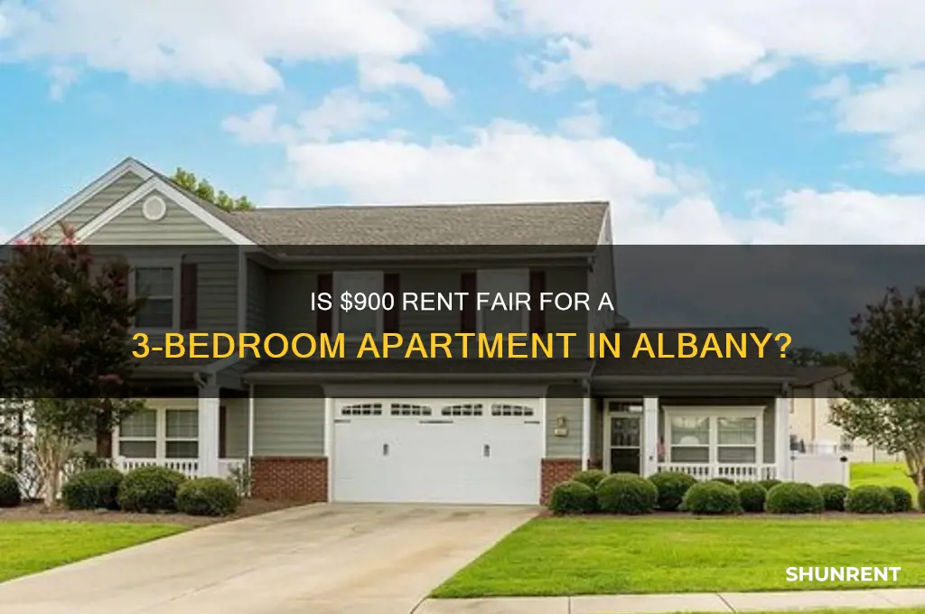 is 900 for rent in 3br albany fair