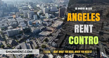 Is Rent Control Applicable in LA's 90019 Zip Code?