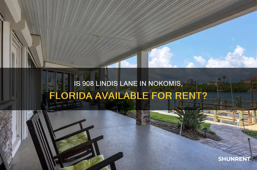 is 908 lindis lane nokomis fla for rent