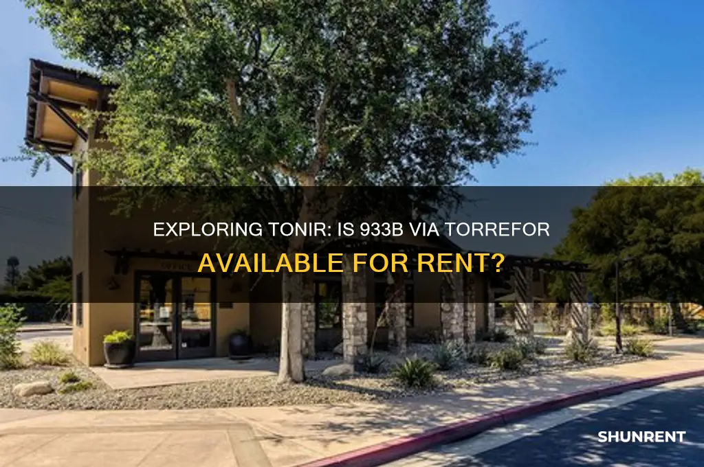 is 933b via torrefor rent in tonir