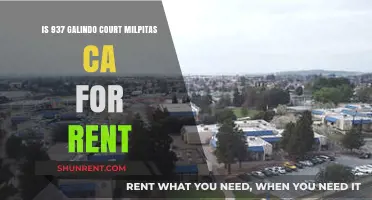 Is 937 Galindo Court in Milpitas, CA Available for Rent?