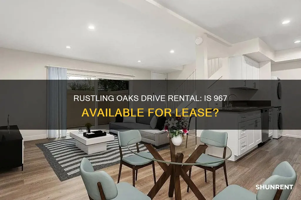 is 967 rustling oaks drive for rent