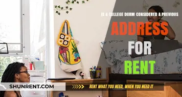 Is Your College Dorm a Valid Previous Address for Renting?