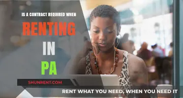 Renting in PA: Is a Written Contract Legally Required?