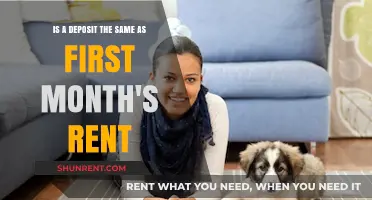 Deposit vs. First Month's Rent: Understanding the Key Differences